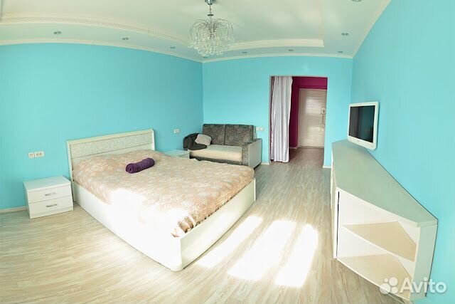 

1-к. квартира, 42 м², 2 кровати