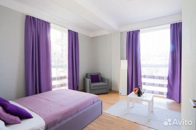 

1-к. квартира, 40 м², 2 кровати