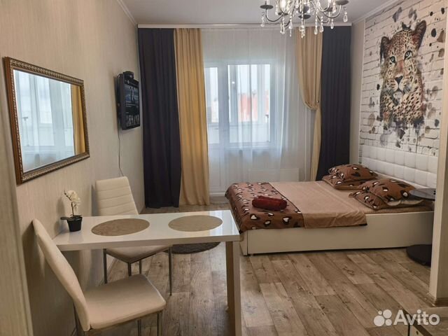 

Квартира-студия, 32 м², 1 кровать