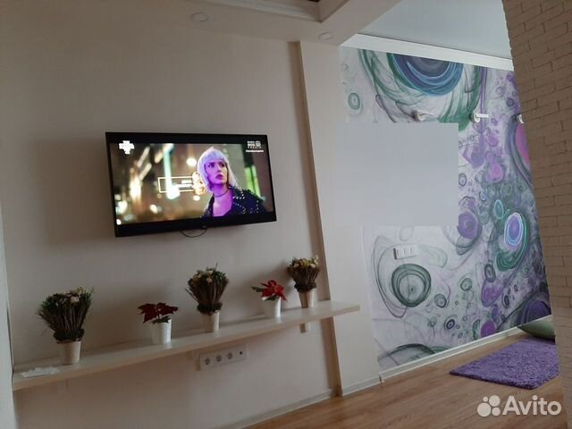 

1-к. квартира, 55 м², 2 кровати