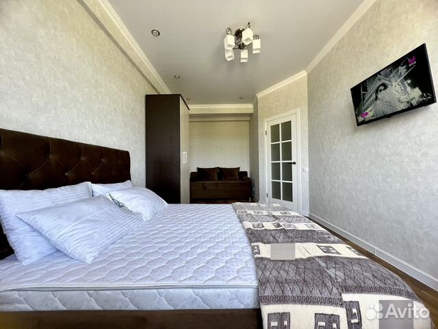 

1-к. квартира, 55 м², 2 кровати