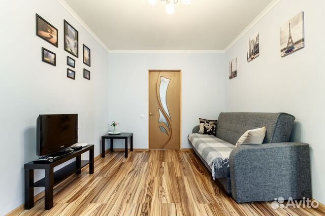 

1-к. квартира, 42 м², 2 кровати