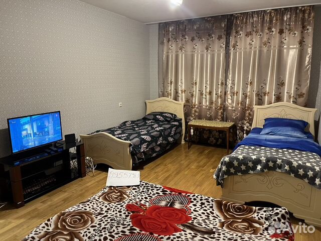 

1-к. квартира, 43 м², 3 кровати