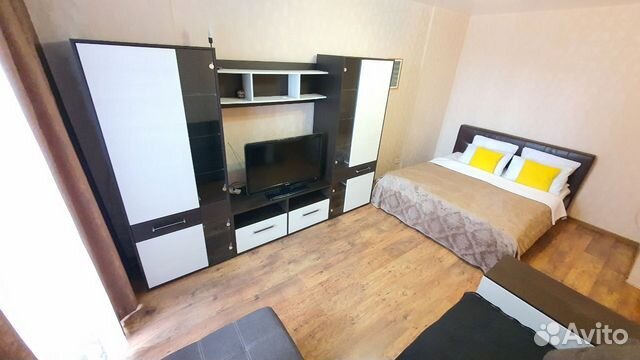 

1-к. квартира, 40 м², 2 кровати