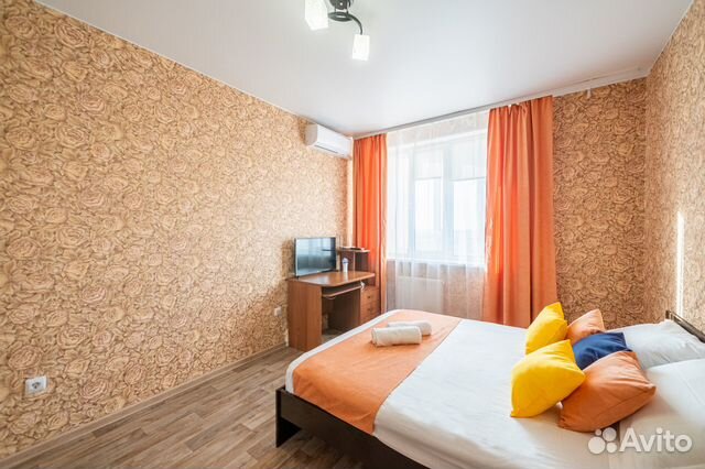 

1-к. квартира, 45 м², 2 кровати