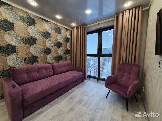 

1-к. квартира, 64 м², 2 кровати