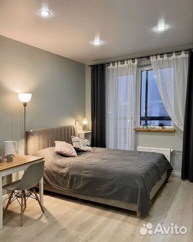 

Квартира-студия, 23 м², 2 кровати