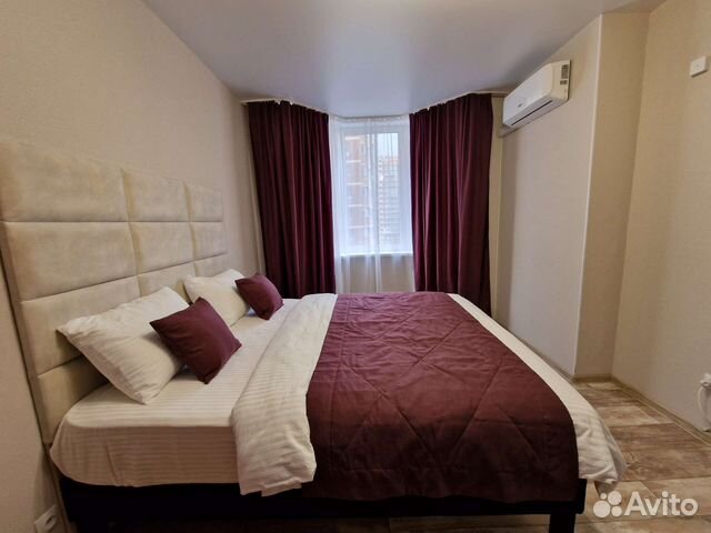 

1-к. квартира, 44 м², 2 кровати