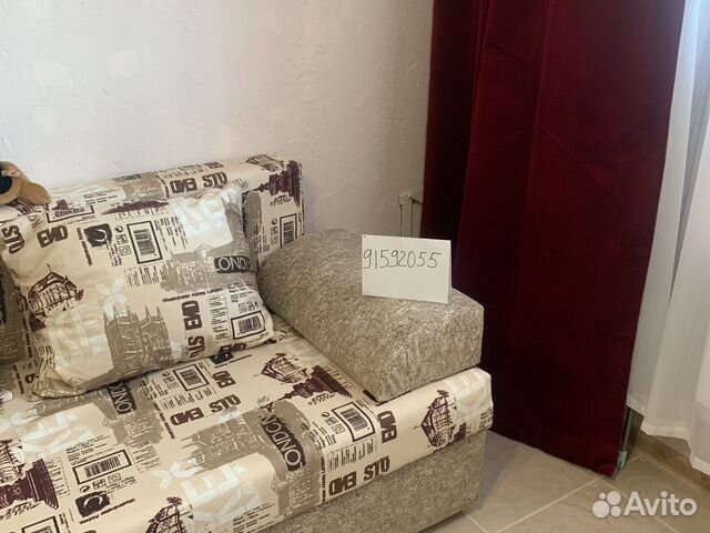 

Квартира-студия, 20 м², 2 кровати