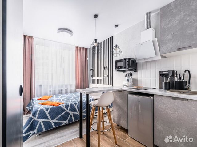 

Квартира-студия, 15 м², 1 кровать