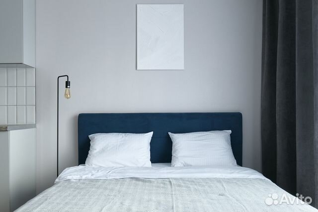 

Квартира-студия, 27 м², 2 кровати