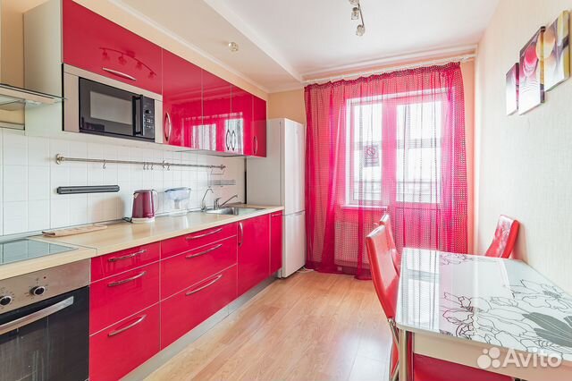 

1-к. квартира, 44 м², 2 кровати