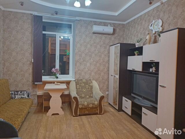 

Квартира-студия, 34 м², 2 кровати