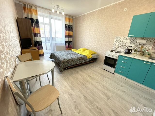 

Квартира-студия, 26,5 м², 2 кровати