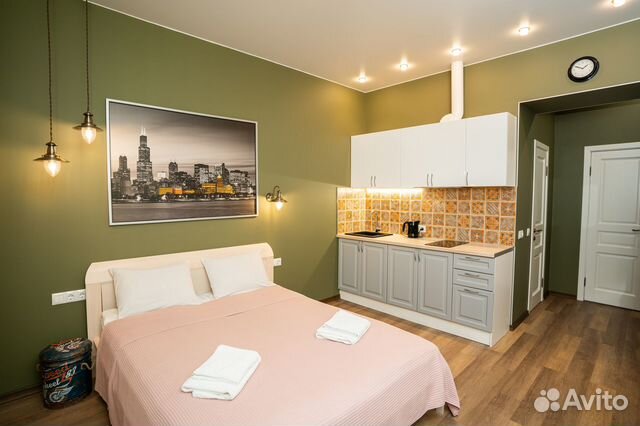 

Квартира-студия, 26 м², 1 кровать
