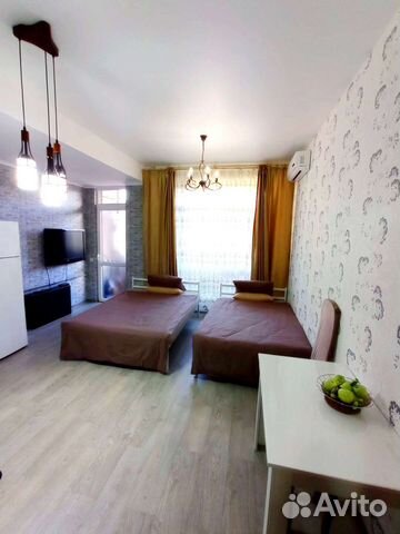 

Квартира-студия, 30 м², 2 кровати