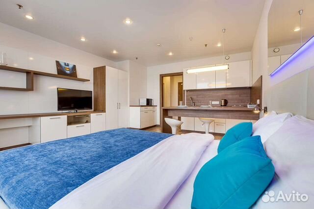 

Квартира-студия, 36 м², 1 кровать