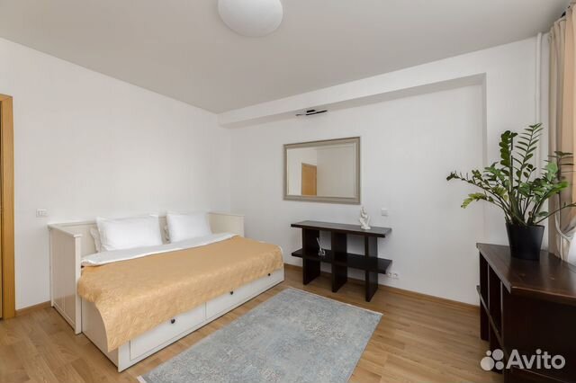 

1-к. квартира, 40 м², 2 кровати