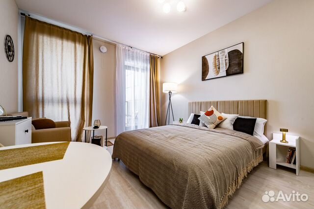 

Квартира-студия, 25 м², 2 кровати