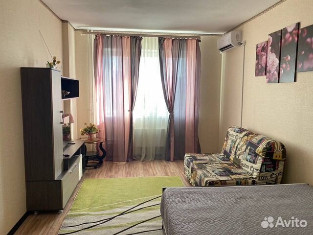 

1-к. квартира, 38,5 м², 2 кровати