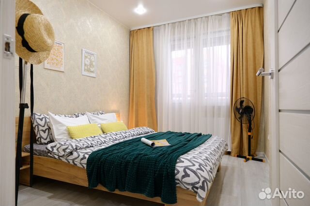 

2-к. квартира, 42 м², 2 кровати