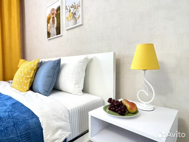 

1-к. квартира, 45 м², 3 кровати