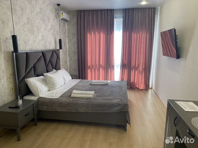

Квартира-студия, 30 м², 2 кровати