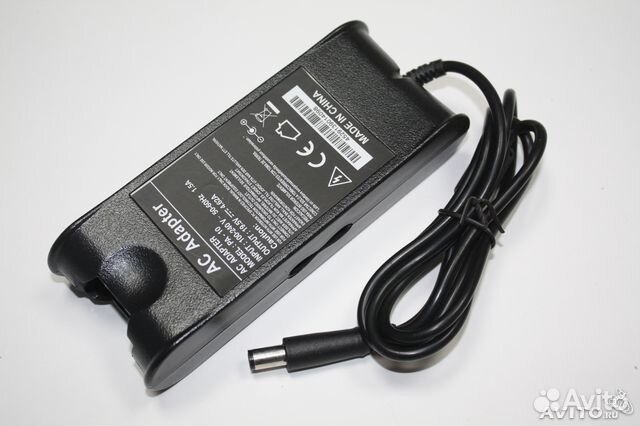 Блок питания для ноутбука Dell 90W (19.5V-4.62A) Блок питания для ноутбука Dell 90W (19.5V-4.62A)