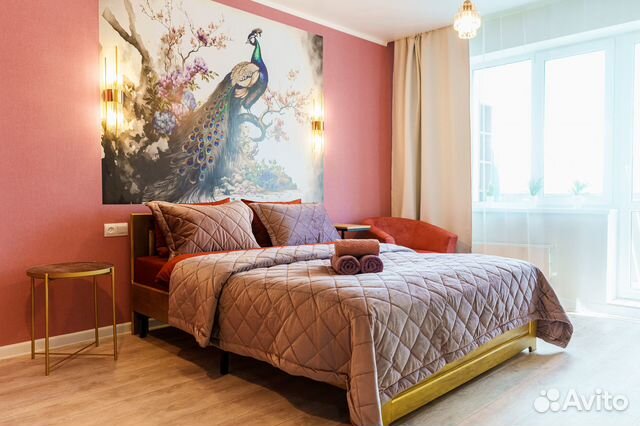 

1-к. квартира, 39 м², 2 кровати