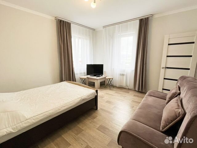 

1-к. квартира, 40 м², 2 кровати
