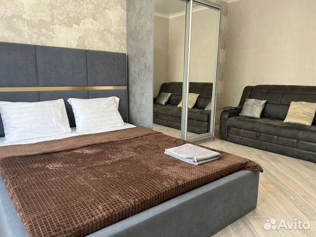 

1-к. квартира, 45 м², 2 кровати