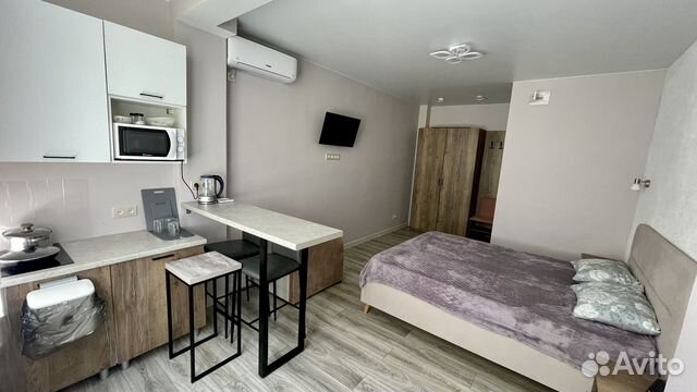 

Квартира-студия, 23 м², 2 кровати