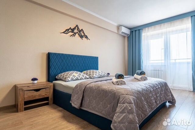 

1-к. квартира, 56 м², 3 кровати