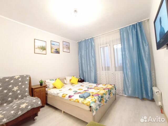 

Квартира-студия, 30 м², 3 кровати