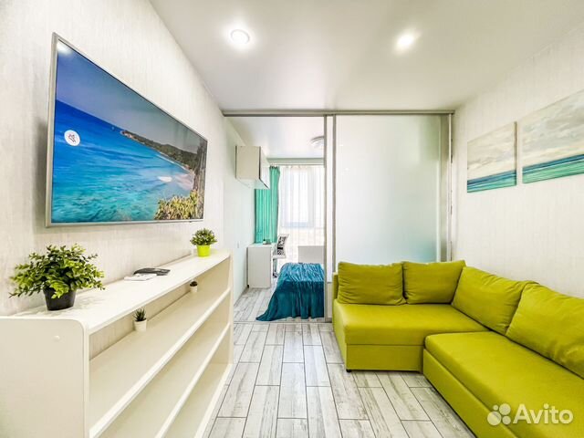 

Квартира-студия, 35 м², 3 кровати