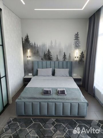 

1-к. квартира, 38 м², 2 кровати