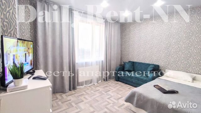 

1-к. квартира, 41 м², 2 кровати