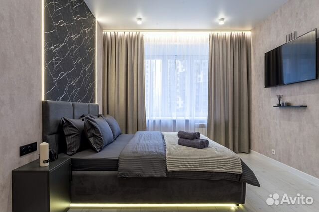 

1-к. квартира, 40 м², 2 кровати