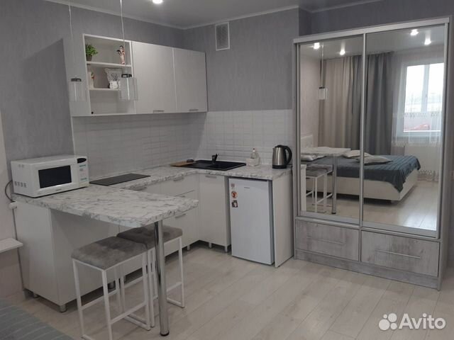 

Квартира-студия, 30 м², 1 кровать