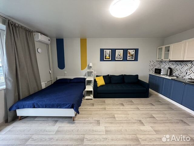

Квартира-студия, 30 м², 2 кровати