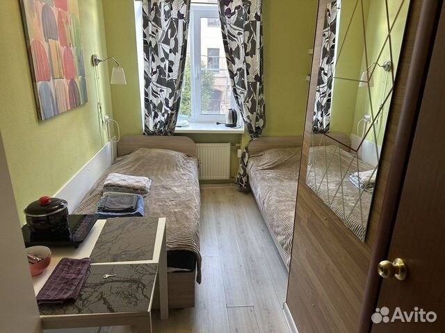 

Квартира-студия, 15 м², 2 кровати