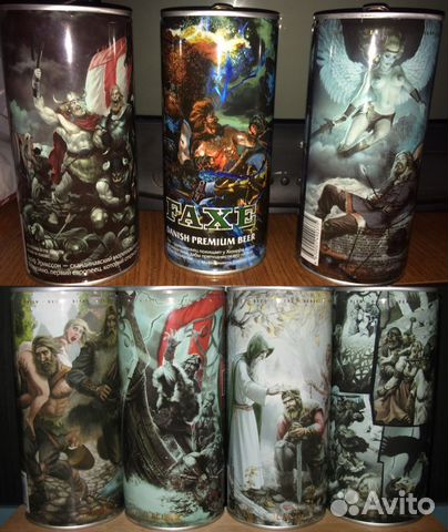 Коллекционные пивные банки faxe Коллекционные пивные банки faxe