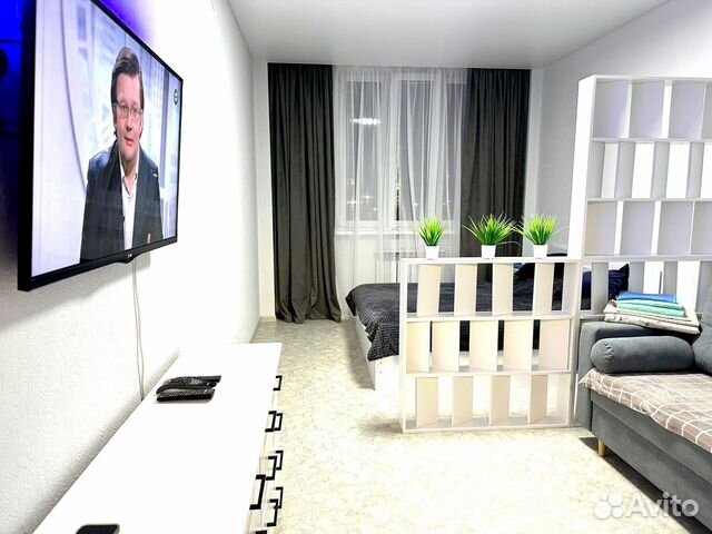 

1-к. квартира, 44 м², 2 кровати