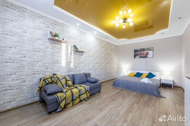 

1-к. квартира, 40 м², 2 кровати