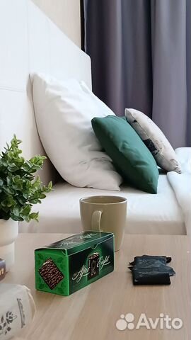 

Квартира-студия, 27,5 м², 2 кровати