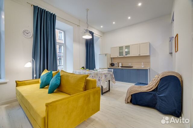 

Квартира-студия, 32 м², 3 кровати