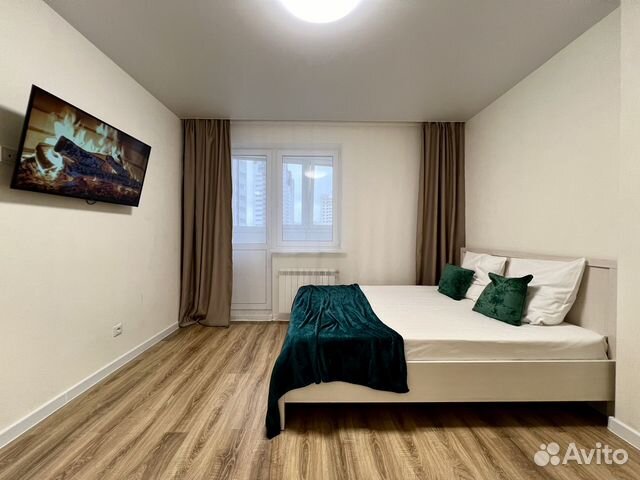 

1-к. квартира, 45 м², 2 кровати