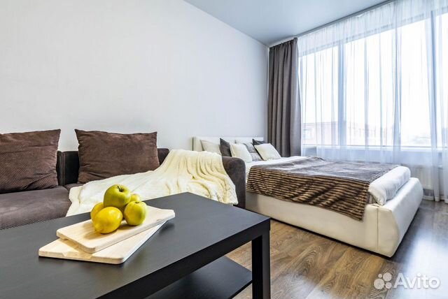 

Квартира-студия, 38 м², 2 кровати