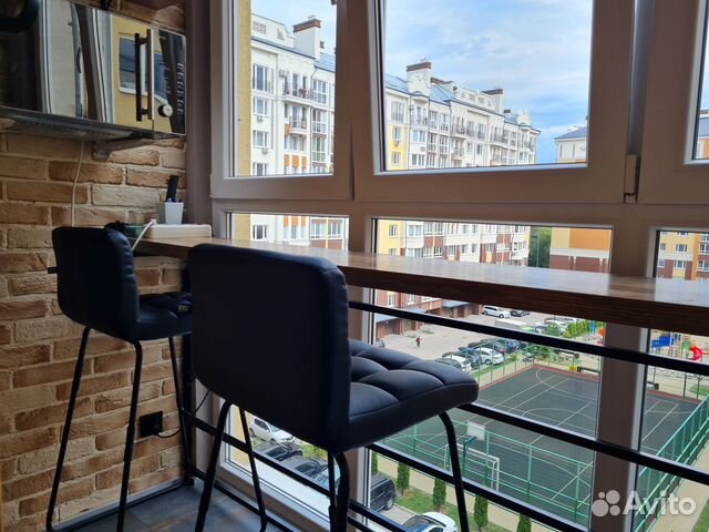 

Квартира-студия, 45 м², 2 кровати