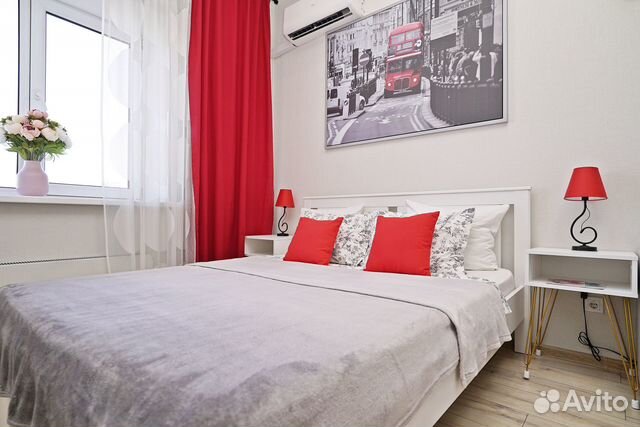 

1-к. квартира, 58 м², 3 кровати
